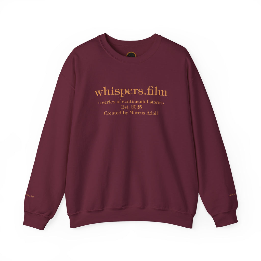 Whispers.film Crewneck Sweatshirt – Vintage Film Studios Graphic Pullover