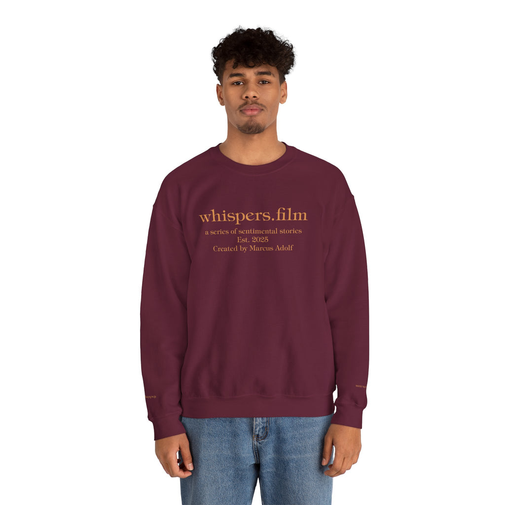 Whispers.film Crewneck Sweatshirt – Vintage Film Studios Graphic Pullover