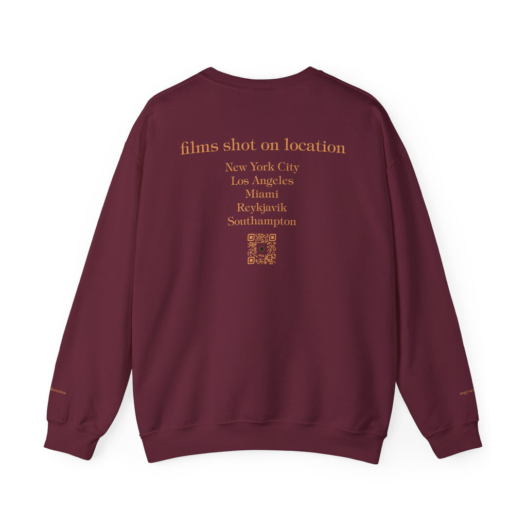 Whispers.film Crewneck Sweatshirt – Vintage Film Studios Graphic Pullover