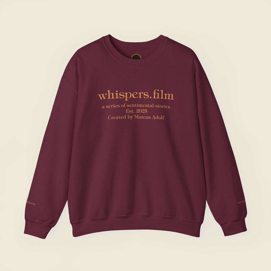 Whispers Crewneck — stock backdrop